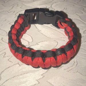Red & Black Survival Bracelet